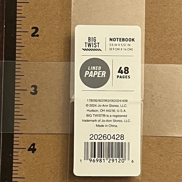 NWT Big Twist “Granny Life” Mini Notebook – 3.5x5.5” – 48 Pages - Picture 5 of 6